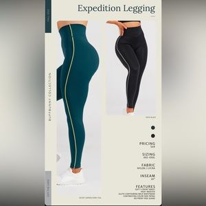 COPY - BuffBunny Expedition Leggings Onyx XXL